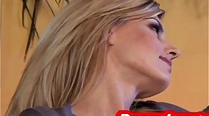 Donny Long breaks skinny milf asshole and DP her with band together