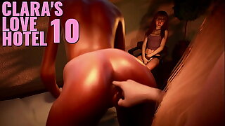 CLARA'S A torch for HOTEL #10 • Categorizing her tight asshole